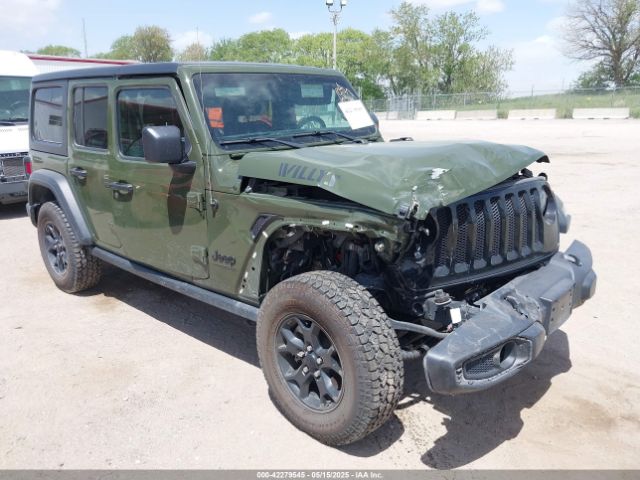 2021 JEEP WRANGLER UNLIMITED 1C4HJXDN6MW815241