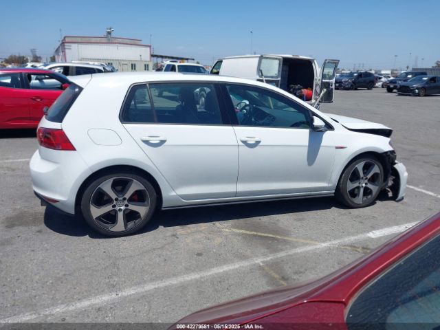 3VW4T7AUXFM098038 Volkswagen Golf Gti 2.0t Se 4-door