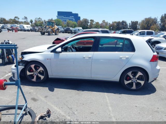 3VW4T7AUXFM098038 Volkswagen Golf Gti 2.0t Se 4-door