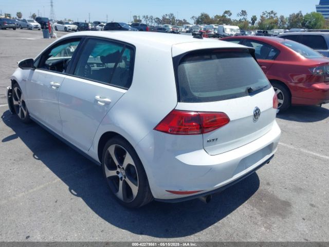 3VW4T7AUXFM098038 Volkswagen Golf Gti 2.0t Se 4-door