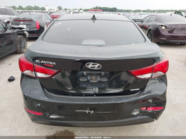 KMHDH4AE1GU545442 Hyundai ELANTRA SE