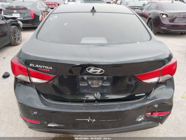 KMHDH4AE1GU545442 Hyundai ELANTRA SE