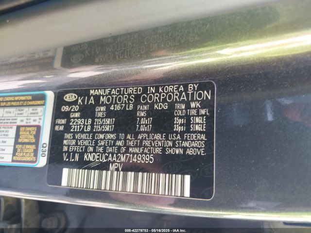 KNDEUCAA2M7149395 KIA SELTOS S