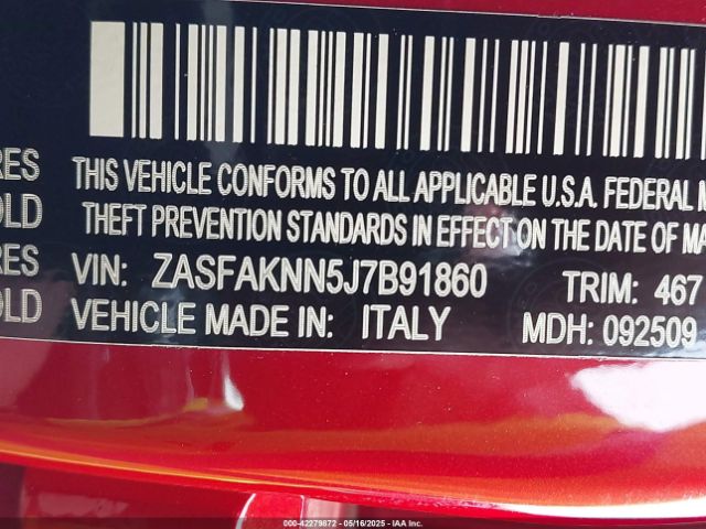 2018 ALFA ROMEO STELVIO ZASFAKNN5J7B91860 Photo 8