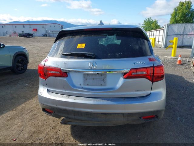 5FRYD4H2XGB042125 Acura Mdx Acurawatch Plus Package