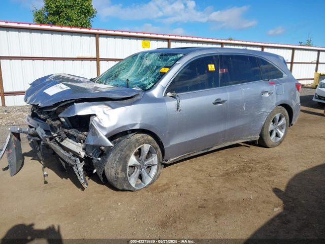 5FRYD4H2XGB042125 Acura Mdx Acurawatch Plus Package