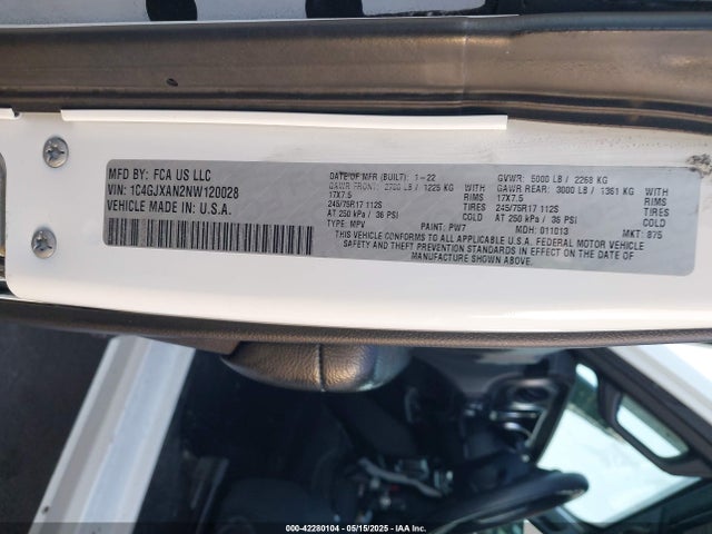 1C4GJXAN2NW120028 Jeep Wrangler
