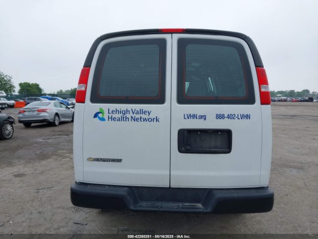 1GCWGBFP0L1223210 Chevrolet Express Cargo Rwd 2500 Extended Wheelbase Wt