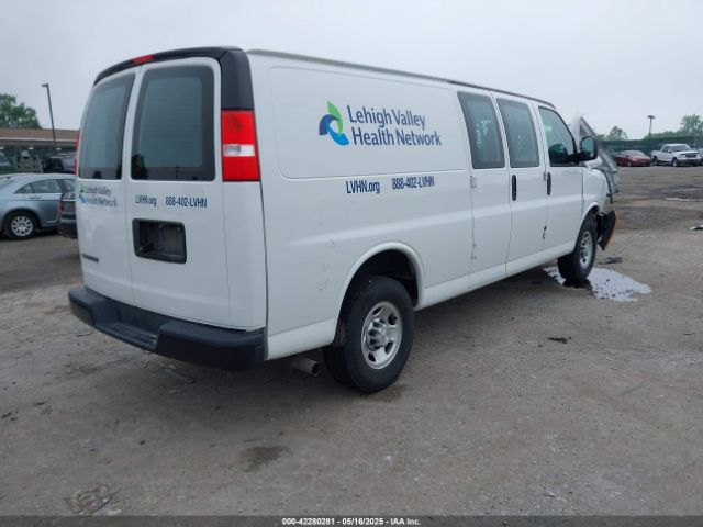 1GCWGBFP0L1223210 Chevrolet Express Cargo Rwd 2500 Extended Wheelbase Wt