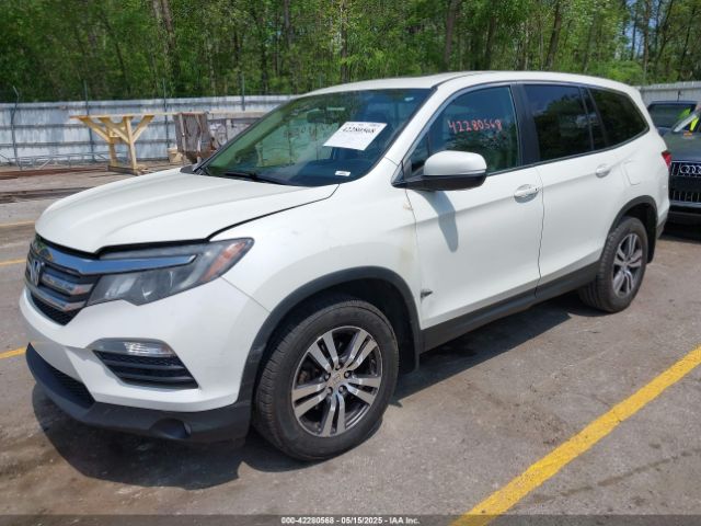 5FNYF6H5XGB031126 Honda Pilot Ex-l