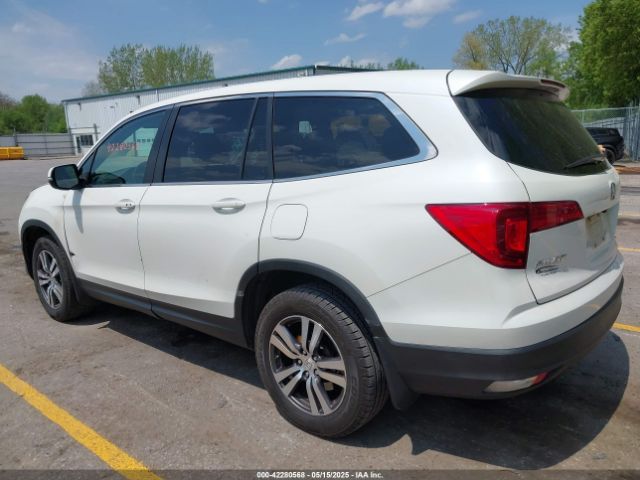5FNYF6H5XGB031126 Honda Pilot Ex-l