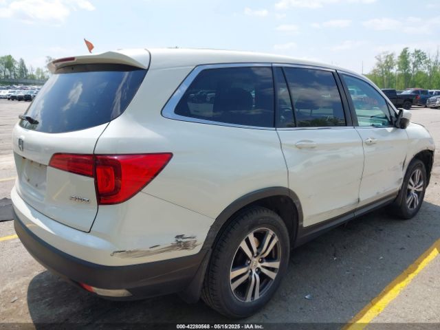 5FNYF6H5XGB031126 Honda Pilot Ex-l