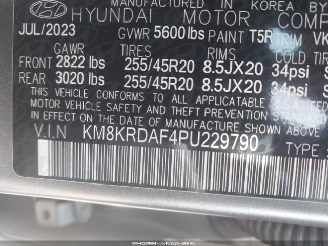 2023 HYUNDAI IONIQ 5 KM8KRDAF4PU229790 Photo 8