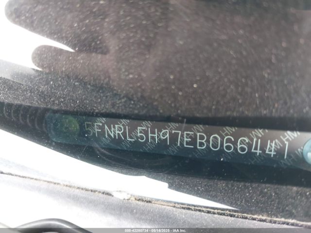 5FNRL5H97EB066441 Honda Odyssey Touring/touring Elite