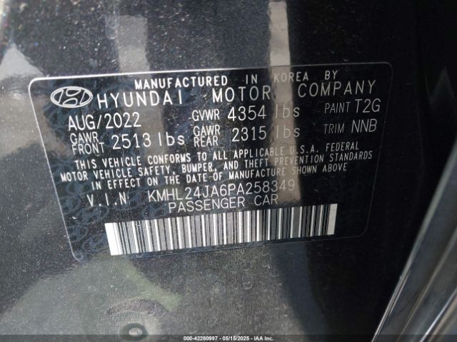 2023 HYUNDAI SONATA KMHL24JA6PA258349 Photo 8