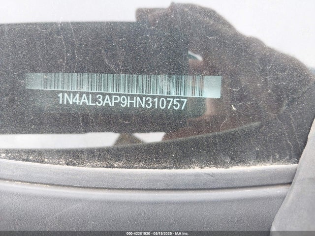 1N4AL3AP9HN310757 Nissan Altima 2.5 S