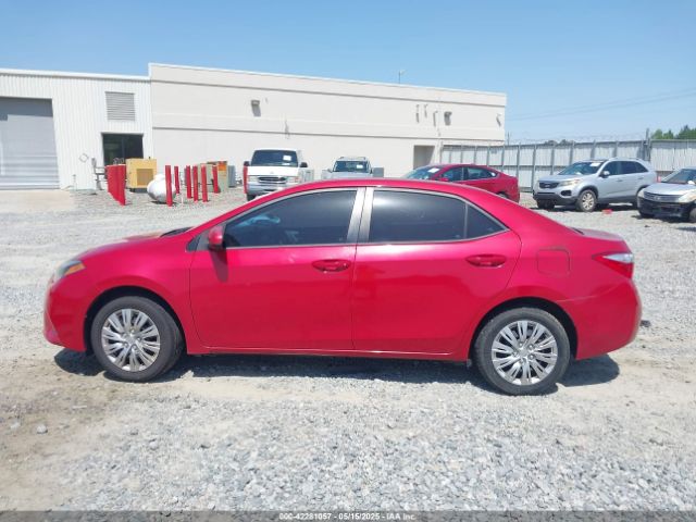 2T1BURHE2GC517396 Toyota COROLLA LE