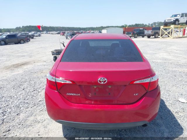 2T1BURHE2GC517396 Toyota COROLLA LE