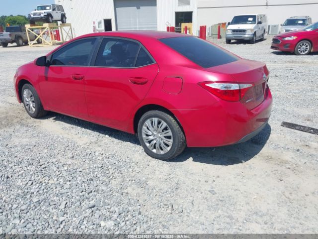 2T1BURHE2GC517396 Toyota COROLLA LE