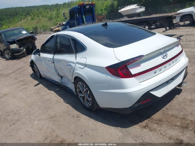2021 HYUNDAI SONATA 5NPEF4JA2MH091896 Photo 2