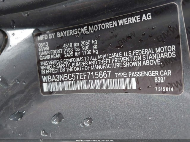2014 Bmw 428i Xdrive მანქანა იყიდება აუქციონზე, vin: WBA3N5C57EF715667, აუქციონის ნომერი: 42281254