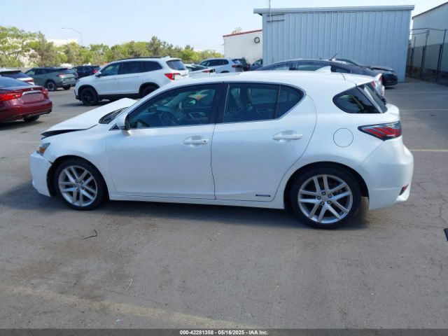 JTHKD5BH2G2274942 Lexus CT 200H