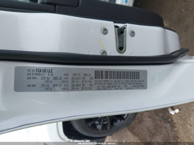 1C4PJLLX8KD160404 Jeep Cherokee Latitude Plus Fwd