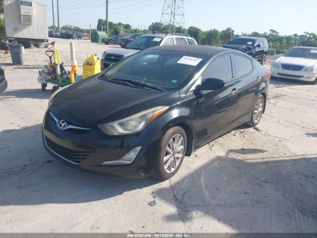 KMHDH4AE8FU439391 Hyundai ELANTRA SE