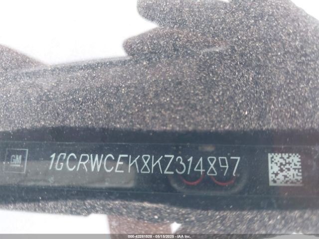 1GCRWCEK8KZ314897 Chevrolet Silverado 1500 Lt