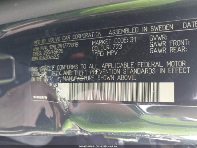 2024 VOLVO XC60 YV4L12RL2R1777819 Photo 8