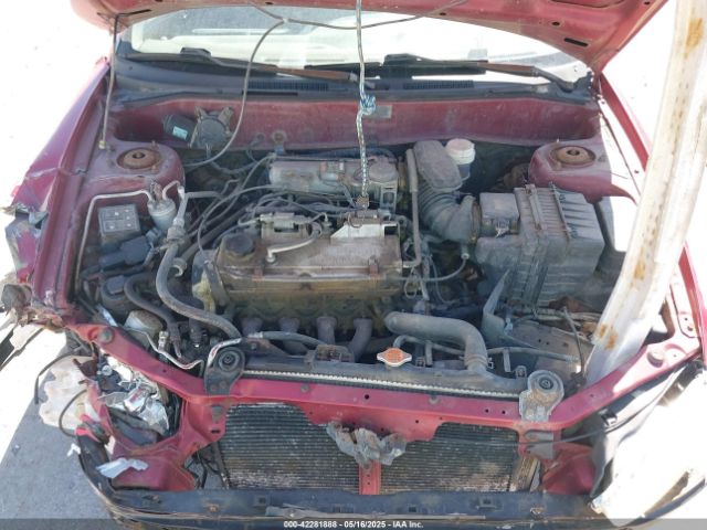 2001 MITSUBISHI MIRAGE JA3AY31C01U005618 Photo 9