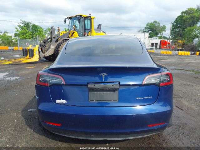5YJ3E1EB2NF193808 Tesla Model 3 Long Range Dual Motor All-wheel Drive