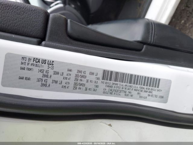 1C4RJFAG3FC877740 Jeep Grand Cherokee Altitude