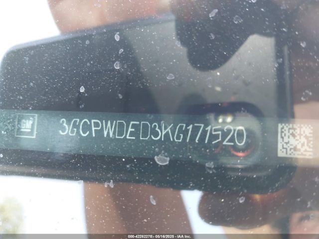 3GCPWDED3KG171520 Chevrolet l84 - di, dfm, alum, gen 5, var 2