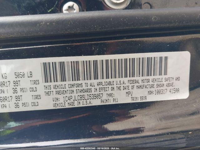 2020 JEEP CHEROKEE 1C4PJLCB5LD539057 Photo 8