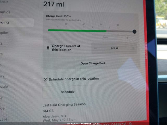 5YJ3E1EB7NF160545 Tesla Model 3 Long Range Dual Motor All-wheel Drive