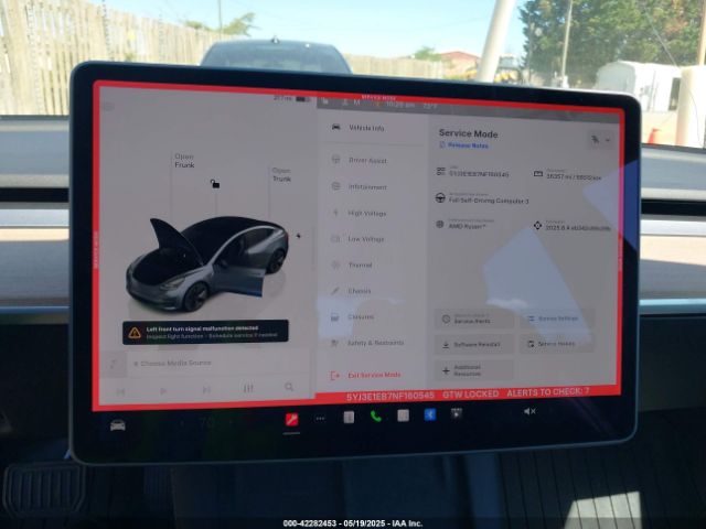 5YJ3E1EB7NF160545 Tesla Model 3 Long Range Dual Motor All-wheel Drive