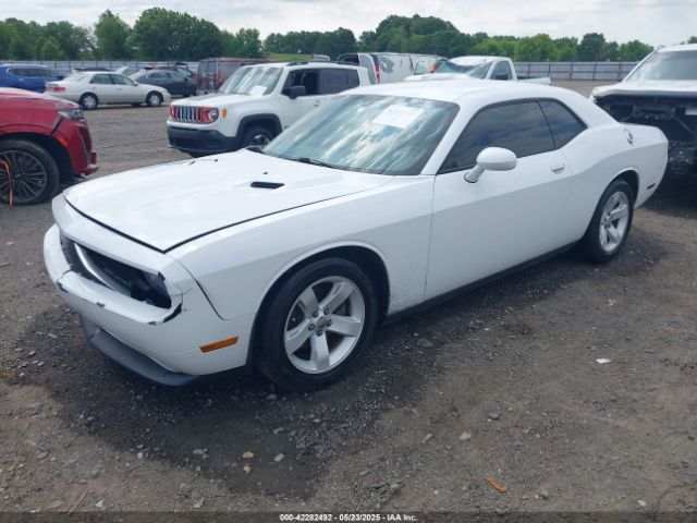 2012 DODGE CHALLENGER 2C3CDYAG6CH254585 Photo 1