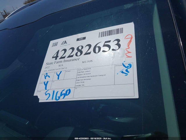 KNDERCAA2N7246714 KIA SELTOS EX
