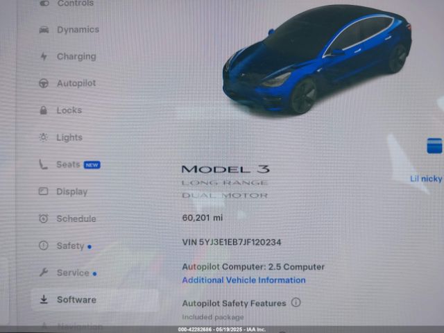 2018 TESLA MODEL 3 5YJ3E1EB7JF120234 Photo 6