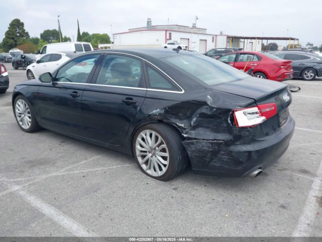 2012 AUDI A6 WAUDFAFCXCN144148 Photo 2