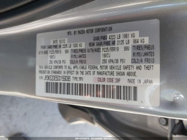 2013 MAZDA CX-5 JM3KE2DE5D0159086 Photo 8