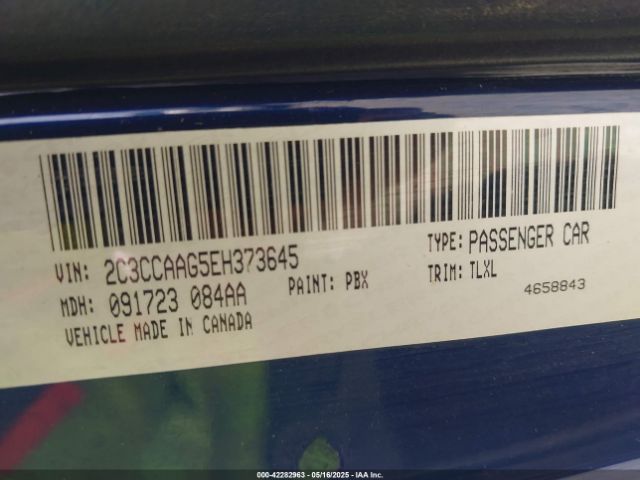 2014 CHRYSLER 300 2C3CCAAG5EH373645 Photo 8