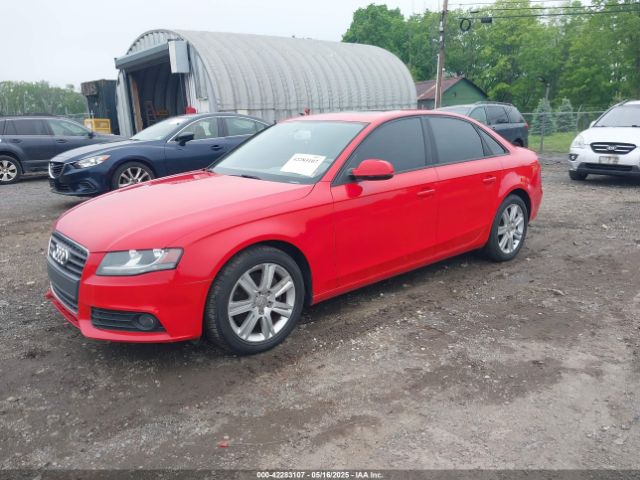 2011 AUDI A4 WAUBFAFL8BN047763 Photo 1