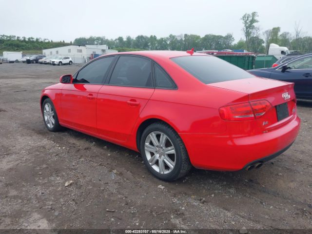 2011 AUDI A4 WAUBFAFL8BN047763 Photo 2