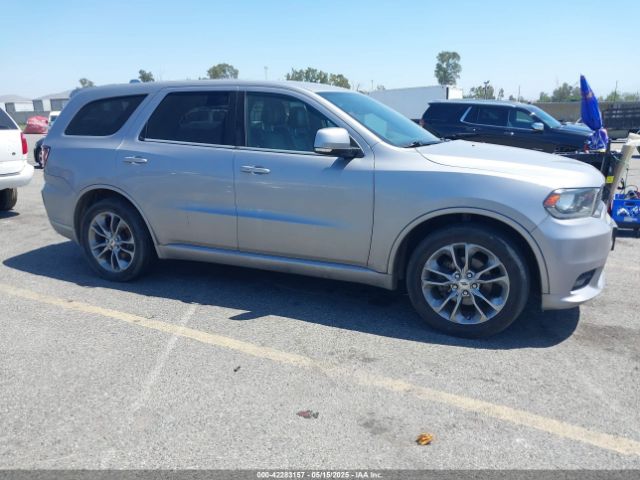 1C4RDHDG0KC684454 Dodge Durango Gt Plus Rwd