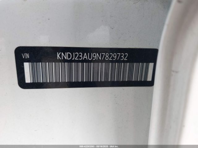 KNDJ23AU9N7829732 KIA SOUL LX
