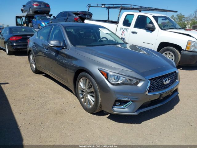 42283438 :رقم المزاد ، JN1EV7BP3RM601616 vin ، 2024 Infiniti Q50 Luxe مزاد بيع