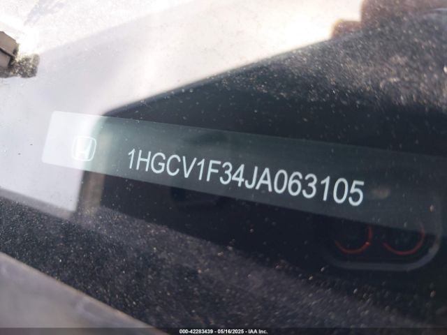 1HGCV1F34JA063105 Honda Accord Sport