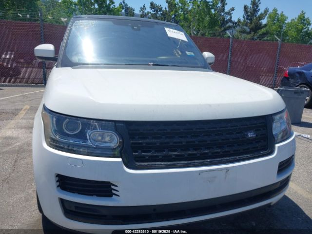 SALGR2FVXHA377114 Land Rover Range Rover 3.0l V6 Supercharged